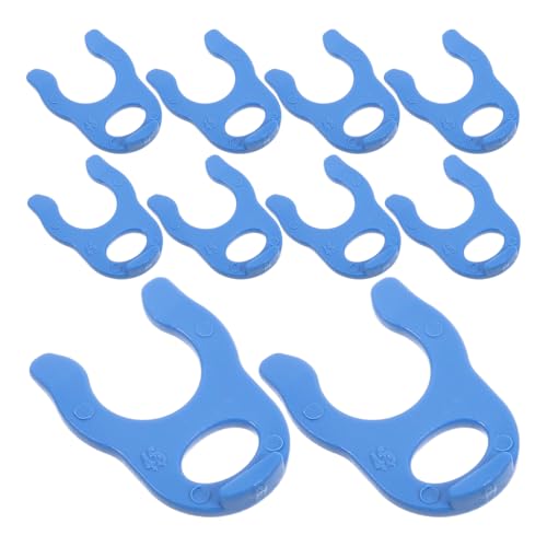 Toyvian 10 Stück Teiliges Schnellverbinder aus Robustem Kunststoff Wasserfester Rohrverbinder mit Clip Langlebig Korrosionsbeständig für Bad Ro wasserfiltersysteme Geeignet von Toyvian