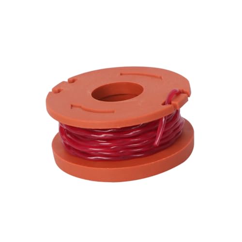 Toyvian 10 Stück Teiliges Set Nylon Trimmerkopf Ersatzspulen mit Deckeln für Kompatibel Rasenmähern von Toyvian