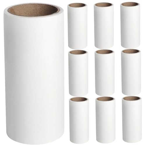 Toyvian 10 Stück Teiliges Set Tragbarer Fusselroller Ersatzrollen Wiederverwendbarer Fusselentferner für Kleidung Sofas Autos Haustiere und Teppiche Langlebiges Klebefolienmaterial für Toyvian 10 Stück Teiliges Set Tragbarer Fusselroller Ersatzrollen Wiederverwendbarer Fusselentferner für Kleidung Sofas Autos Haustiere und Teppiche Langlebiges Klebefolienmaterial für von Toyvian