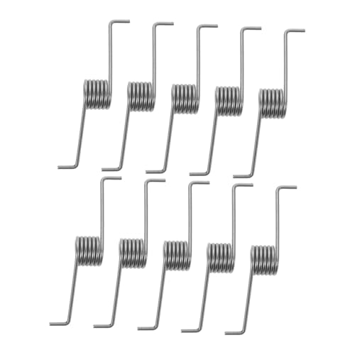 Toyvian 10 Stück Teiliges Torsionsfedern für Mülleimer Hochleistungs Feder für Abfallbehälter Robuste Konstruktion Einfache Handhabung für Camping und Haushalt Toyvian 10 Stück Teiliges Torsionsfedern für Mülleimer Hochleistungs Feder für Abfallbehälter Robuste Konstruktion Einfache Handhabung für Camping und Haushalt von Toyvian