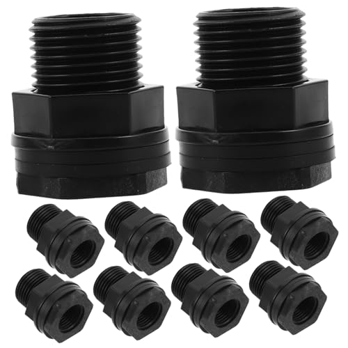 Toyvian 10 Stück Teiliges Wasseranschlussadapter Npt X Ght Gewinde Gartenschlauch Schnellverbinder Langlebig Witterungsbeständig für Bewässerungssysteme und Wassertankanschluss Toyvian 10 Stück Teiliges Wasseranschlussadapter Npt X Ght Gewinde Gartenschlauch Schnellverbinder Langlebig Witterungsbeständig für Bewässerungssysteme und Wassertankanschluss von Toyvian