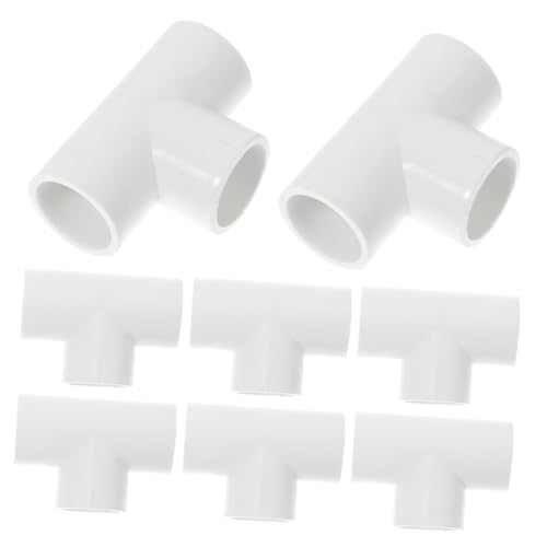 Toyvian 10 Stück Teiliges Wege PVC Fitting Leichtes Korrosionsbeständiges Möbelanschluss Eckverbinder Glatte Oberfläche Vielseitig für Regal und Bewässerungssysteme Einfache Installation Toyvian 10 Stück Teiliges Wege PVC Fitting Leichtes Korrosionsbeständiges Möbelanschluss Eckverbinder Glatte Oberfläche Vielseitig für Regal und Bewässerungssysteme Einfache Installation von Toyvian