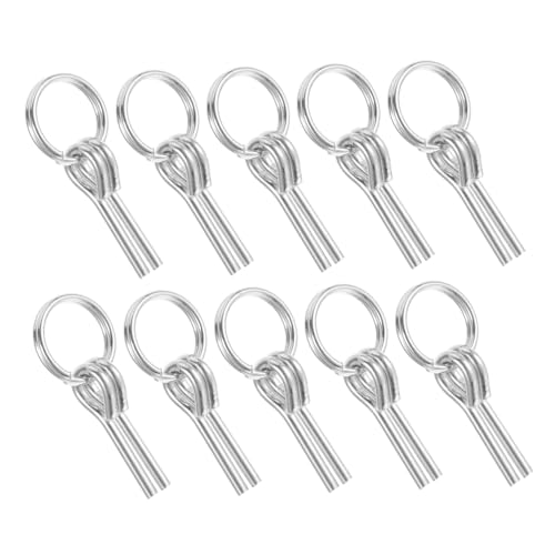 Toyvian 10 Stück Teiliges Zeltbodenheringe Robustem Seilring für Sicheren Halt und Stabile Fixierung Vielseitig Einsetzbar Beim Camping Garten und Outdoor Toyvian 10 Stück Teiliges Zeltbodenheringe Robustem Seilring für Sicheren Halt und Stabile Fixierung Vielseitig Einsetzbar Beim Camping Garten und Outdoor von Toyvian