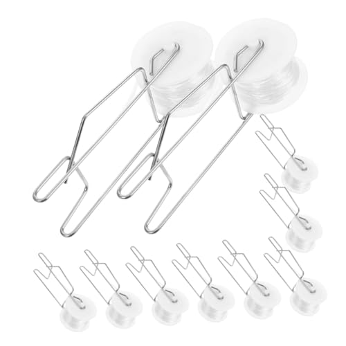 Toyvian 10 Stück Verstellbare Tomaten Rollhaken für Gewächshaus Wetterbeständig Einfacher Einbau Höhenverstellung für Pflanzenwachstum Robustes Rankhilfe System für Tomaten und Weinreben Toyvian 10 Stück Verstellbare Tomaten Rollhaken für Gewächshaus Wetterbeständig Einfacher Einbau Höhenverstellung für Pflanzenwachstum Robustes Rankhilfe System für Tomaten und Weinreben von Toyvian