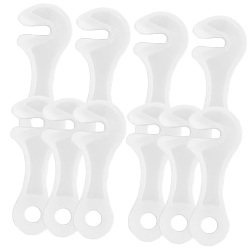 Toyvian 10 Stück Verstellbare Zeltseilspanner aus Leichtem Material Windstopper und Rutsch Schnurversteller für Campingzelte Einfache Handhabung und Flexible Seillängenanpassung Toyvian 10 Stück Verstellbare Zeltseilspanner aus Leichtem Material Windstopper und Rutsch Schnurversteller für Campingzelte Einfache Handhabung und Flexible Seillängenanpassung von Toyvian