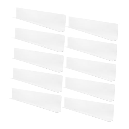 Toyvian 10 Stück unter dem Sofastopper Unter Couch Lücken Stopper für Haustiere unter Bettenblocker Blocker Sofa Blocker Couch Blocker Couchblocker Bettblocker PVC Transparent von Toyvian