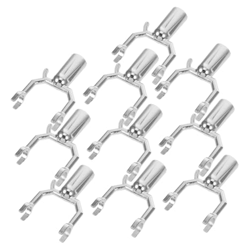 Toyvian 10 Teiliges Metall Aststütz Gabelkopf Stabile Baumstützen für Garten und Robuste Pflanzenaststützen mit Hoher Verschleißfestigkeit Langlebig und Wiederverwendbar von Toyvian