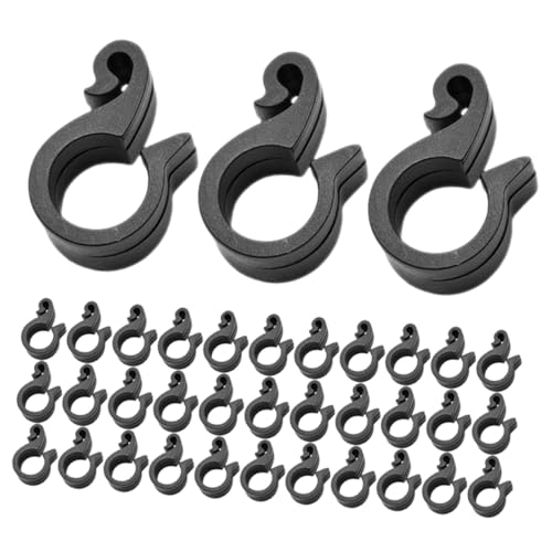 Toyvian 100 Stück Bewässerungsrohrschellenhaken Gartenbedarf Wasserrohrschlauchschelle Tropfschlauch Gartenschlauch Tropfbewässerungssystem Rohrschellen Kleiner Clip Für von Toyvian