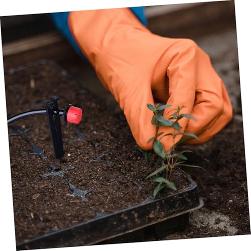 Toyvian 100 Stück Teiliges Gartennägel aus Robustem Kunststoff Praktische Bodenanker für Gartenbewässerung Vielseitige Befestigungshilfe für Pflanzenstützen und Tropfbewässerungssysteme Toyvian 100 Stück Teiliges Gartennägel aus Robustem Kunststoff Praktische Bodenanker für Gartenbewässerung Vielseitige Befestigungshilfe für Pflanzenstützen und Tropfbewässerungssysteme von Toyvian