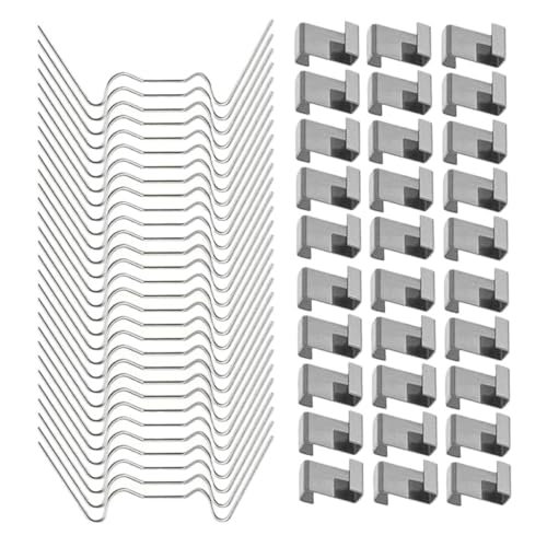 Toyvian 100 Stück Teiliges Gewächshaus Glasklammer aus Rostfreiem Edelstahl Z und W Draht Clips zur Sicheren Befestigung von Glas und Hohlkammerplatten Wind und Regenfest Langlebig und Toyvian 100 Stück Teiliges Gewächshaus Glasklammer aus Rostfreiem Edelstahl Z und W Draht Clips zur Sicheren Befestigung von Glas und Hohlkammerplatten Wind und Regenfest Langlebig und von Toyvian