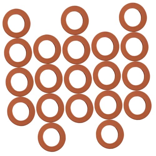 Toyvian 100 Stück Teiliges Gummi Dichtungsring Gartenschlauch Dichtung Flexibel Robust für Garten Wasserhahn Reparatur und Bewässerungssysteme von Toyvian