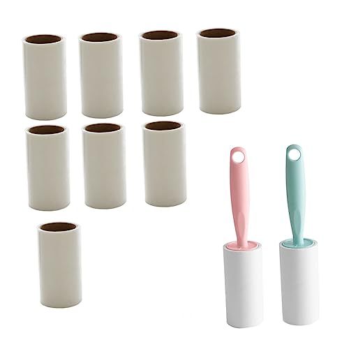 Toyvian 10Stücke Fusselrollen Set für Haustiere Extra Klebrige Lint Roller für Kleidung Wiederverwendbare Fusselentferner für Teppiche und Polstermöbel mit Ersatzblättern Toyvian 10Stücke Fusselrollen Set für Haustiere Extra Klebrige Lint Roller für Kleidung Wiederverwendbare Fusselentferner für Teppiche und Polstermöbel mit Ersatzblättern von Toyvian
