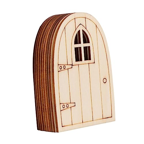 Toyvian 10stücke -Elfen Türen Kreative Garten Dekoration Für Feengärten Miniatur Verzierungen DIY Projekte Langlebige Holzornamente Für Pflanzen Und Sukkulenten Toyvian 10stücke -Elfen Türen Kreative Garten Dekoration Für Feengärten Miniatur Verzierungen DIY Projekte Langlebige Holzornamente Für Pflanzen Und Sukkulenten von Toyvian