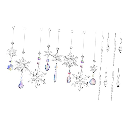 Toyvian 10Stücke Kristall Schneeflocken Hängedekoration für Fenster und Garten Vielseitig Einsetzbar für Hochzeiten und Partys Leicht und Einfach Aufzuhängen Toyvian 10Stücke Kristall Schneeflocken Hängedekoration für Fenster und Garten Vielseitig Einsetzbar für Hochzeiten und Partys Leicht und Einfach Aufzuhängen von Toyvian