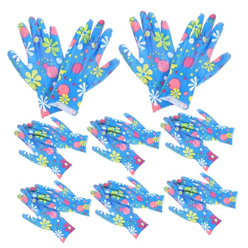 Toyvian 12 Paar Rutschfeste Arbeitshandschuhe Gartenhandschuhe Handschuhe Für Die Arbeit Kleine Arbeitshandschuhe Arbeitshandschuhe Herren Robuste Anti Rutsch Handschuhe Gartenhandschuhe von Toyvian
