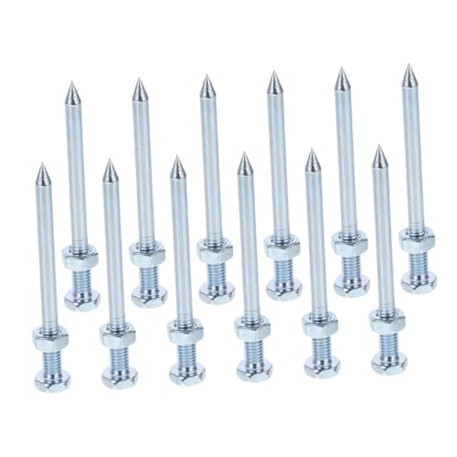 Toyvian 12 Stück Rasenbelüfter Schuhspikes Robuster Ersatz Für Metall Belüfterstifte – Werkzeug Zum Lösen des Bodens Für Die Belüftung Von Rasen Hof Terrasse Und Garten Toyvian 12 Stück Rasenbelüfter Schuhspikes Robuster Ersatz Für Metall Belüfterstifte – Werkzeug Zum Lösen des Bodens Für Die Belüftung Von Rasen Hof Terrasse Und Garten von Toyvian