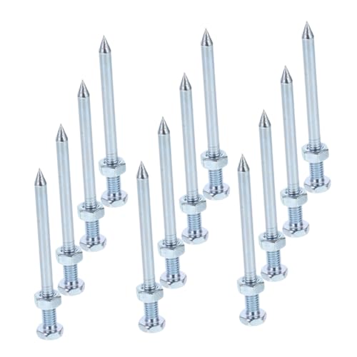 Toyvian 12 Stück Robuste Metalldübel für Rasenlüfter Schuhe Wiederverwendbare Erdungswerkzeuge für Garten und Rasenpflege Toyvian 12 Stück Robuste Metalldübel für Rasenlüfter Schuhe Wiederverwendbare Erdungswerkzeuge für Garten und Rasenpflege von Toyvian