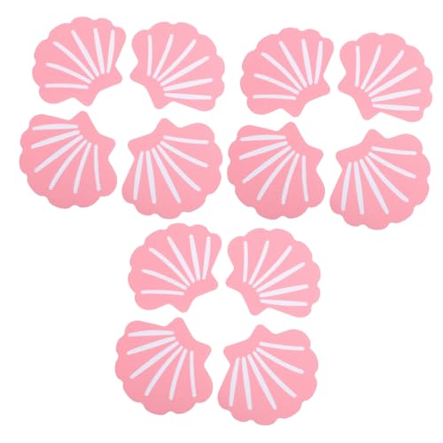 Toyvian 12 Stück Teiliges Selbstklebende Badewannenaufkleber Muschelform rutschfest Duschecken Streifen für Sicheres Baden Badezimmer Dekor Rosa Toyvian 12 Stück Teiliges Selbstklebende Badewannenaufkleber Muschelform rutschfest Duschecken Streifen für Sicheres Baden Badezimmer Dekor Rosa von Toyvian