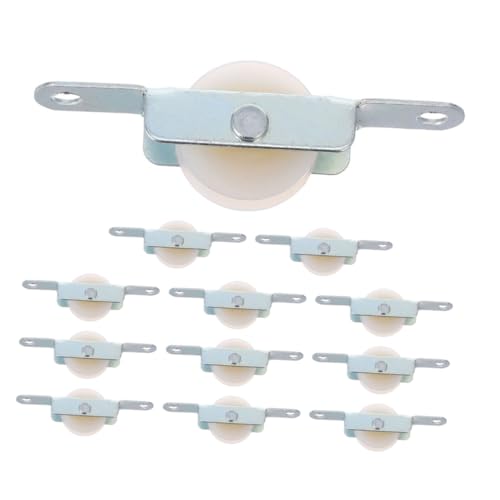 Toyvian 12 Stück Teiliges Sonnenschirm Seilrolle mit Stabilem Halter Kompatibel für Garten und Balkon Leichtes Zubehör für Reibungslosen Seilbetrieb und Zuverlässigen Windschutz bei von Toyvian