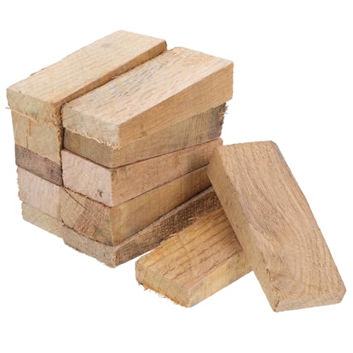 Toyvian 12 Stück Vintage Hacke Handhacke Teile Für Gartenhacken Hackkeil Werkzeug Zum Fixieren des Hackenkopfes Holzwerkzeugkeil Hackenteile Graben Grabhackenzubehör Light Brown Hölzern von Toyvian