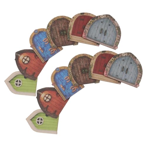 Toyvian 12stücke Teiliges Aus Holz Miniatur-türen Für Feengärten Dekorative Gartentüren Für Innen Und Außenbereich Geeignet Für Baumstümpfe Und Gartenlandschaften Toyvian 12stücke Teiliges Aus Holz Miniatur-türen Für Feengärten Dekorative Gartentüren Für Innen Und Außenbereich Geeignet Für Baumstümpfe Und Gartenlandschaften von Toyvian