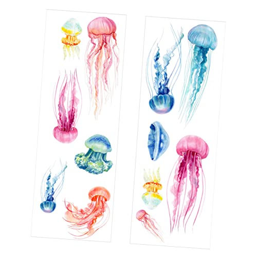 Toyvian 12Stücke Teiliges Wassermelonen Wandtattoo für Schlafzimmer Badezimmer Selbstklebende Wandverzierungen für Glatte Oberflächen Abnehmbar zu Montieren von Toyvian