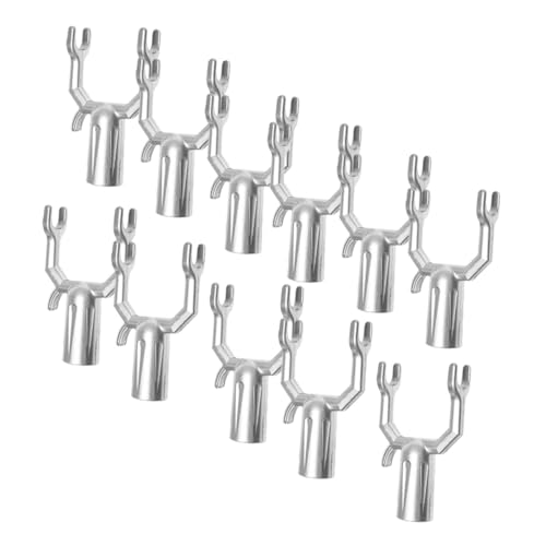 Toyvian 12stücke Kleiderstangenverbinder Aus Aluminiumlegierung Kleiderstangenköpfe Ersatz Für Zuhause Und Wohnheime Zur Einfachen Befestigung Und Kleidungsaufhängung Toyvian 12stücke Kleiderstangenverbinder Aus Aluminiumlegierung Kleiderstangenköpfe Ersatz Für Zuhause Und Wohnheime Zur Einfachen Befestigung Und Kleidungsaufhängung von Toyvian