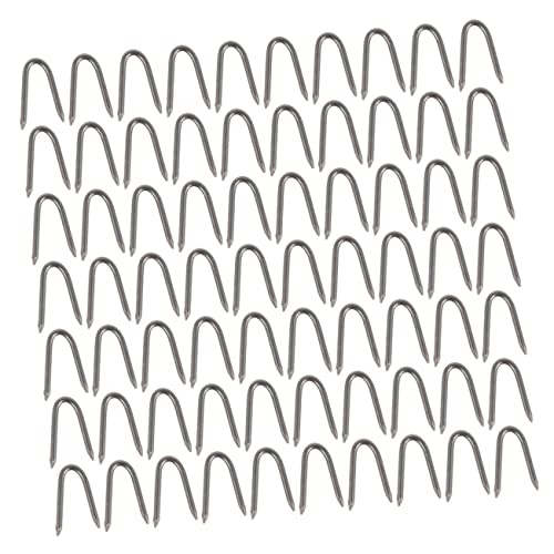 Toyvian 140 Stück U Förmige Nägel Multifunktionale Metallnägel für Gartenzaun Effektive Fixierung von Drahtzäunen und Gartenkonstruktionen Toyvian 140 Stück U Förmige Nägel Multifunktionale Metallnägel für Gartenzaun Effektive Fixierung von Drahtzäunen und Gartenkonstruktionen von Toyvian