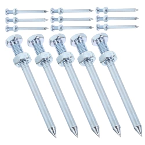 Toyvian 15 Stück Ersatzmetallspitzen für Rasenlüfter Schuhe Robuste Erdungslöcher für Gartenpflege Zubehör für Golfplätze und Rasenflächen Toyvian 15 Stück Ersatzmetallspitzen für Rasenlüfter Schuhe Robuste Erdungslöcher für Gartenpflege Zubehör für Golfplätze und Rasenflächen von Toyvian