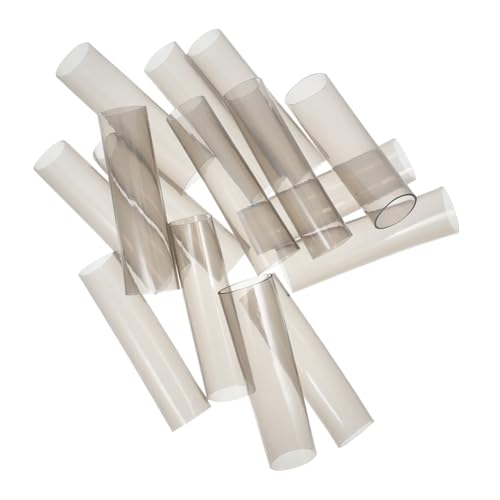 Toyvian 15 Stück Teiliges Set Wiederverwendbare Poolabdeckungs Federschutzhüllen Graue Sicherheits PVC Sleeves für Poolabdeckungsfedern für Sichere und Praktische Handhabung von Toyvian