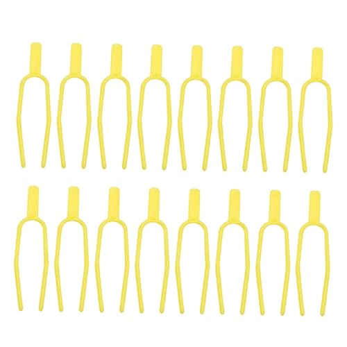 Toyvian 150 Stück Pflanzenklammern aus Robustem Widerstandsfähig und Korrosionsbeständig zur Stabilen Befestigung von Rankpflanzen Wie Gurken Erdbeeren und Wassermelonen im Garten und von Toyvian