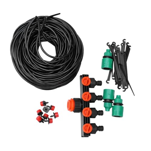 Toyvian 156 Stück Teiliges Micro Tropfbewässerungssystem mit Schlauch Wasserverteiler Einstellbare Tropfer DIY Garten Bewässerung für Indoor und Outdoor Pflanzen Toyvian 156 Stück Teiliges Micro Tropfbewässerungssystem mit Schlauch Wasserverteiler Einstellbare Tropfer DIY Garten Bewässerung für Indoor und Outdoor Pflanzen von Toyvian