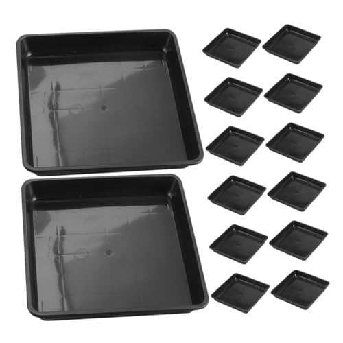 Toyvian 15Stücke Pflanzen Untersetzer Quadratische Tabletts Bonsai Tropfschalen Strapazierfähigem Material für Innen und Außengebrauch Toyvian 15Stücke Pflanzen Untersetzer Quadratische Tabletts Bonsai Tropfschalen Strapazierfähigem Material für Innen und Außengebrauch von Toyvian