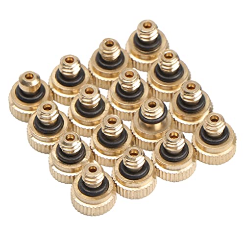 Toyvian 16Stücke Teilige Messing Sprühdüsen für Niederdrucknebelsysteme Öffnung und Wassersparend zu Installieren für Gartenbewässerung und Kühlung Toyvian 16Stücke Teilige Messing Sprühdüsen für Niederdrucknebelsysteme Öffnung und Wassersparend zu Installieren für Gartenbewässerung und Kühlung von Toyvian