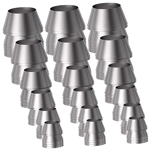 Toyvian 18 Stück Teiliges Eisenkeil für Hammergriffverstärkung Runde Metallkeile in Robustes Spaltkeil Zubehör für Axt und Hammerstiele Installieren Langlebig und von Toyvian