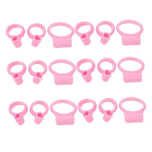 Toyvian 18stücke Essstäbchen Lernringe Essstäbchen Helfer Ausbildung Lernringe Für Junge Mädchen Täglichen Gebrauch Und Vertrautmachung Mit Stäbchen von Toyvian