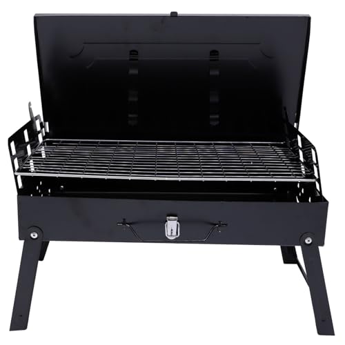 Toyvian 1Satz Faltbarer Bbq Grill Tragbarer Holzkohlegrill für Camping Picknick und Garten Robustes Design zu Transportieren Lagern für Innen und Außenbereich Toyvian 1Satz Faltbarer Bbq Grill Tragbarer Holzkohlegrill für Camping Picknick und Garten Robustes Design zu Transportieren Lagern für Innen und Außenbereich von Toyvian