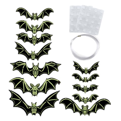 Toyvian 1Satz Hängende Halloween Dekoration Pet Leuchtende Kürbisfledermaus Für Außenbereich Party Ornamente Für Garten Terrasse Und Türen Spooky Toyvian 1Satz Hängende Halloween Dekoration Pet Leuchtende Kürbisfledermaus Für Außenbereich Party Ornamente Für Garten Terrasse Und Türen Spooky von Toyvian
