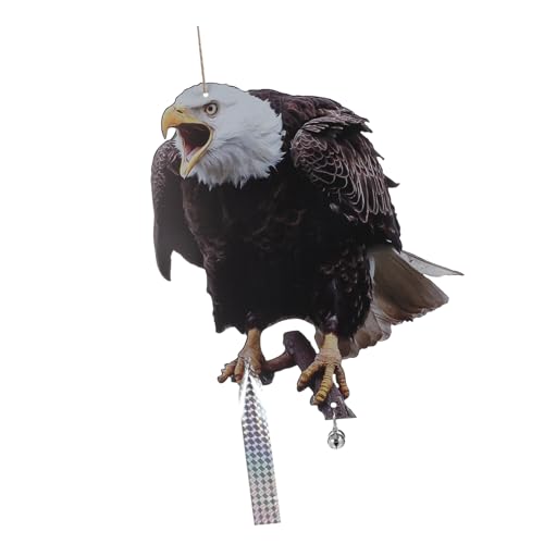 Toyvian 1Satz Hängende Vogelscheuche mit Garten Deko Adler Ornament für Außenbereich Reflektierende Vogelabwehr für Bäume Zäune Toyvian 1Satz Hängende Vogelscheuche mit Garten Deko Adler Ornament für Außenbereich Reflektierende Vogelabwehr für Bäume Zäune von Toyvian