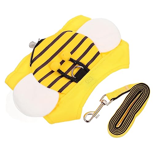 Toyvian 1satz Katzen Geschirr Mit Waschbarer Leine Ausbruchsicher Verstellbar Leicht Und Tragbar Für Kleine Katzen Für Und Sicheres Training von Toyvian