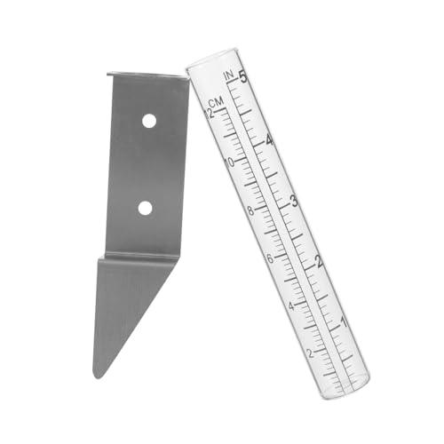 Toyvian 1Satz Regenmesser für Außenbereich Messgerät mit Präziser für Garten Terrasse und Wetterbeständig Installieren Genaues Toyvian 1Satz Regenmesser für Außenbereich Messgerät mit Präziser für Garten Terrasse und Wetterbeständig Installieren Genaues von Toyvian