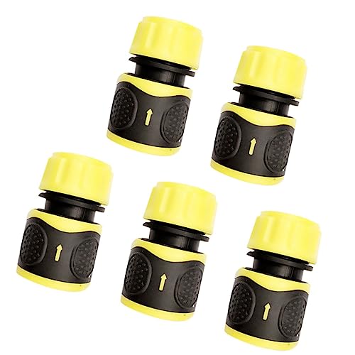 Toyvian 1Set Rohrverbinder Sprühgelenk Gartenarmaturen Adapter Versiegelter Stecker Gelb 5 Stücke Toyvian 1Set Rohrverbinder Sprühgelenk Gartenarmaturen Adapter Versiegelter Stecker Gelb 5 Stücke von Toyvian