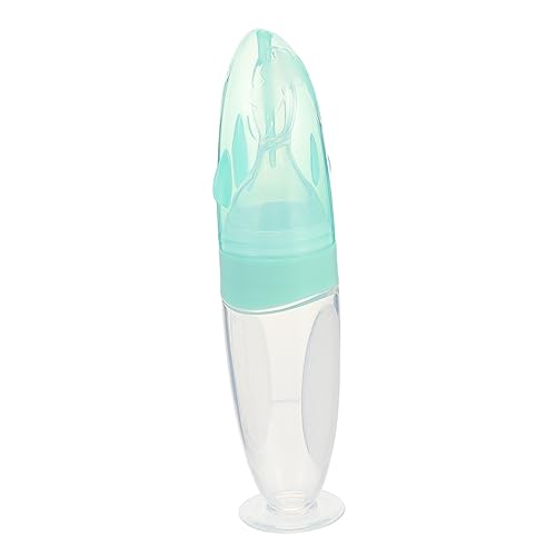 Toyvian 1Stk Reis-Müsli-Flasche babynahrungszubereiter Müslifutter für Babys Getreidefütterung Getreidefütterer Feeder drücken Baby-Squeeze-Feeder Reisflocken Zubringer Kieselgel von Toyvian