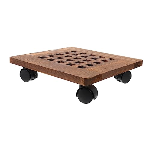 Toyvian 1Stück Bewegliches Blumentopftablett Mit Holzuntersetzer Für Pflanzen Wasserabweisend Für Innen Und Außenbereich Einfache Handhabung Toyvian 1Stück Bewegliches Blumentopftablett Mit Holzuntersetzer Für Pflanzen Wasserabweisend Für Innen Und Außenbereich Einfache Handhabung von Toyvian