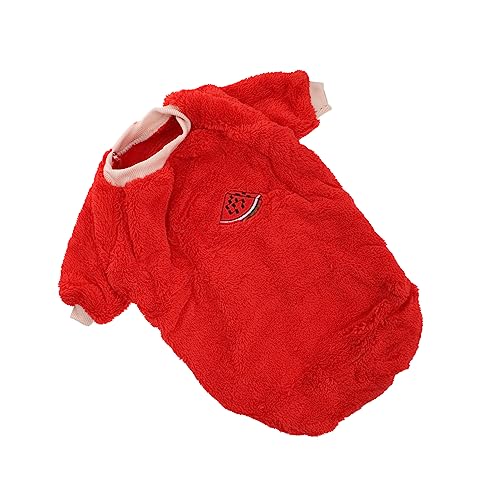Toyvian 1Stück Cartoon Hundekostüm für Kleine bis Große Hunde Warm Gefütterte Winterbekleidung mit Obst Muster für Handgefertigt für Stil und Toyvian 1Stück Cartoon Hundekostüm für Kleine bis Große Hunde Warm Gefütterte Winterbekleidung mit Obst Muster für Handgefertigt für Stil und von Toyvian