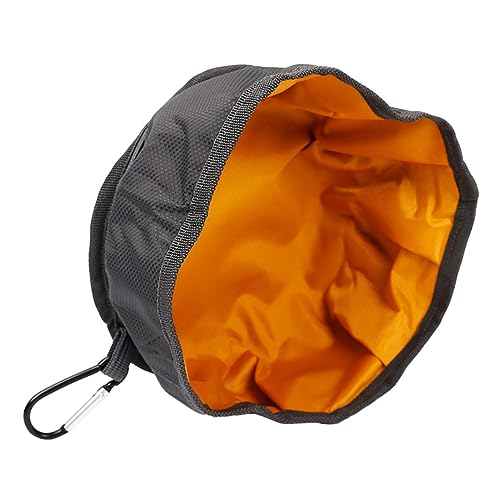 Toyvian 1Stück Faltbare wasserdichte Haustierschüssel Futter und Wassernapf für Katzen Leichtes und Kompaktes Design für Camping und Reisen Zufällige von Toyvian
