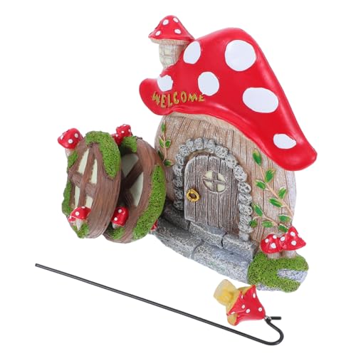 Toyvian 1satz Leuchtendes Pilzhaus Tür Und Fensterornament Aus Resin Kreative Gartendekoration Für Bäume Und Außenbereiche Wetterfest Und Charmant Strahlt Sanftes Licht Toyvian 1satz Leuchtendes Pilzhaus Tür Und Fensterornament Aus Resin Kreative Gartendekoration Für Bäume Und Außenbereiche Wetterfest Und Charmant Strahlt Sanftes Licht von Toyvian