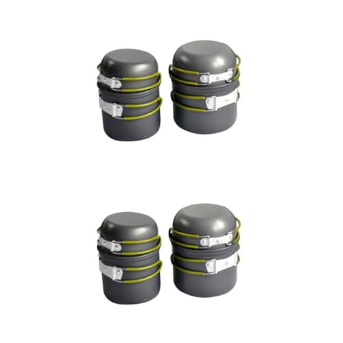 Toyvian 2 Sätze 4 Camping Pot Set Leicht Tragbar Kochen Bausatz Falten Im Freien Utensilien Camping-kochset Camping-aluminiumtopf Camping Cookset Aluminiumlegierung Toyvian 2 Sätze 4 Camping Pot Set Leicht Tragbar Kochen Bausatz Falten Im Freien Utensilien Camping-kochset Camping-aluminiumtopf Camping Cookset Aluminiumlegierung von Toyvian