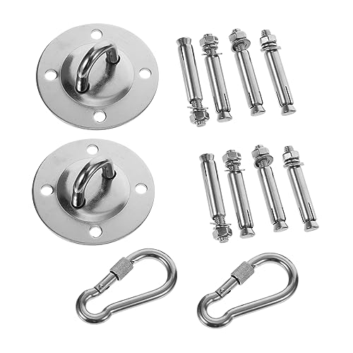 Toyvian 2 Sätze Deckenhaken für Hängesessel und Hängematten Robust und Langlebig für Sicheres Training und Freizeitgestaltung Einfache Installation Hohe Tragfähigkeit Toyvian 2 Sätze Deckenhaken für Hängesessel und Hängematten Robust und Langlebig für Sicheres Training und Freizeitgestaltung Einfache Installation Hohe Tragfähigkeit von Toyvian