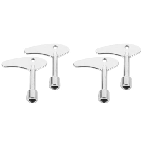 Toyvian 2 Sätze Dreikantschlüssel Aus Zinklegierung Multifunktionale Schlüssel Für Wasserzähler Schaltschränke Und Präzise Verarbeitet Und Langlebig 2 Stück * 2 Toyvian 2 Sätze Dreikantschlüssel Aus Zinklegierung Multifunktionale Schlüssel Für Wasserzähler Schaltschränke Und Präzise Verarbeitet Und Langlebig 2 Stück * 2 von Toyvian